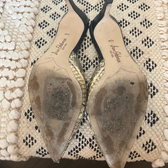 Sam Edelman Snake Print Heels - Picture 5 of 5